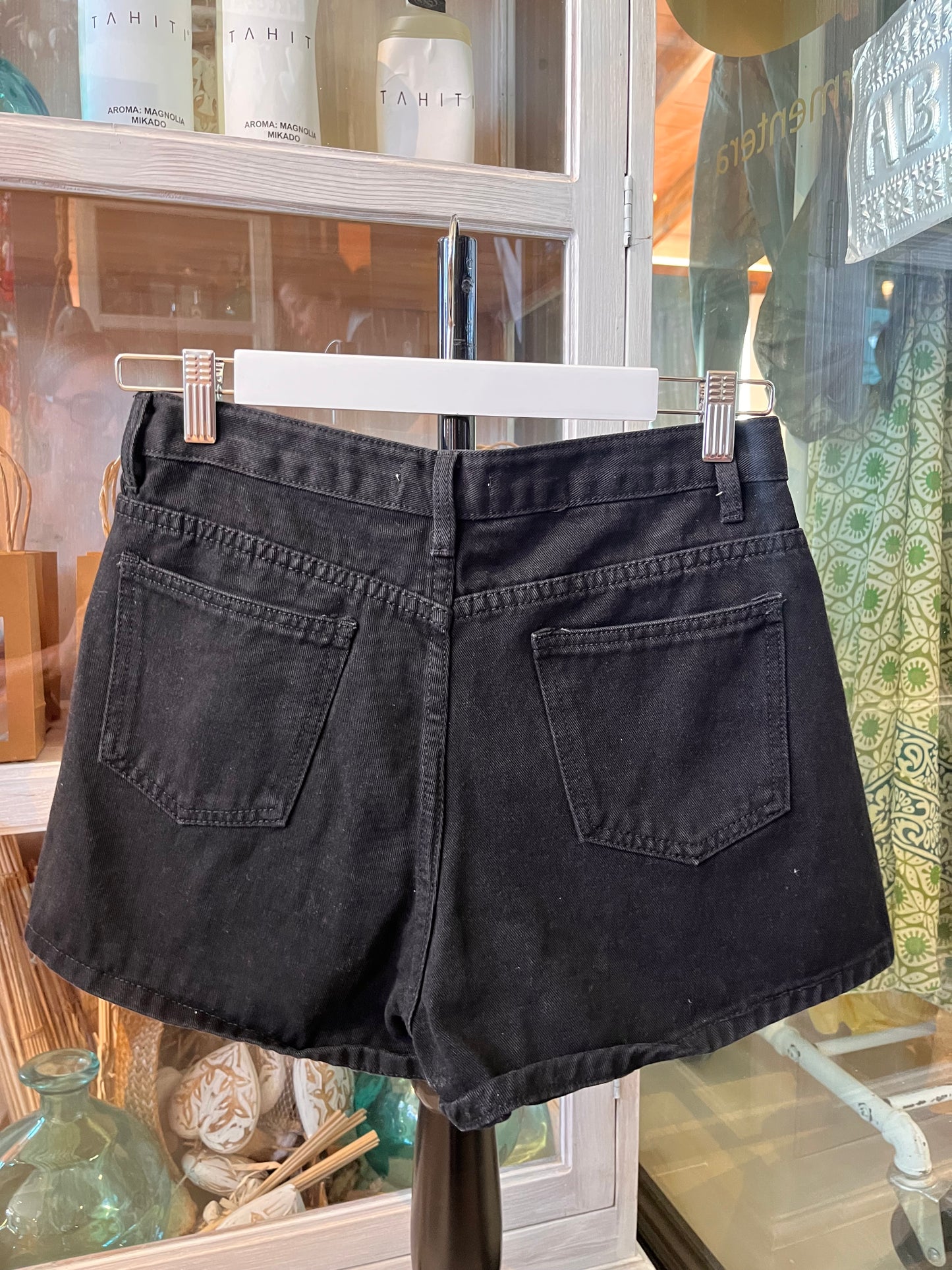 Shorts con strass